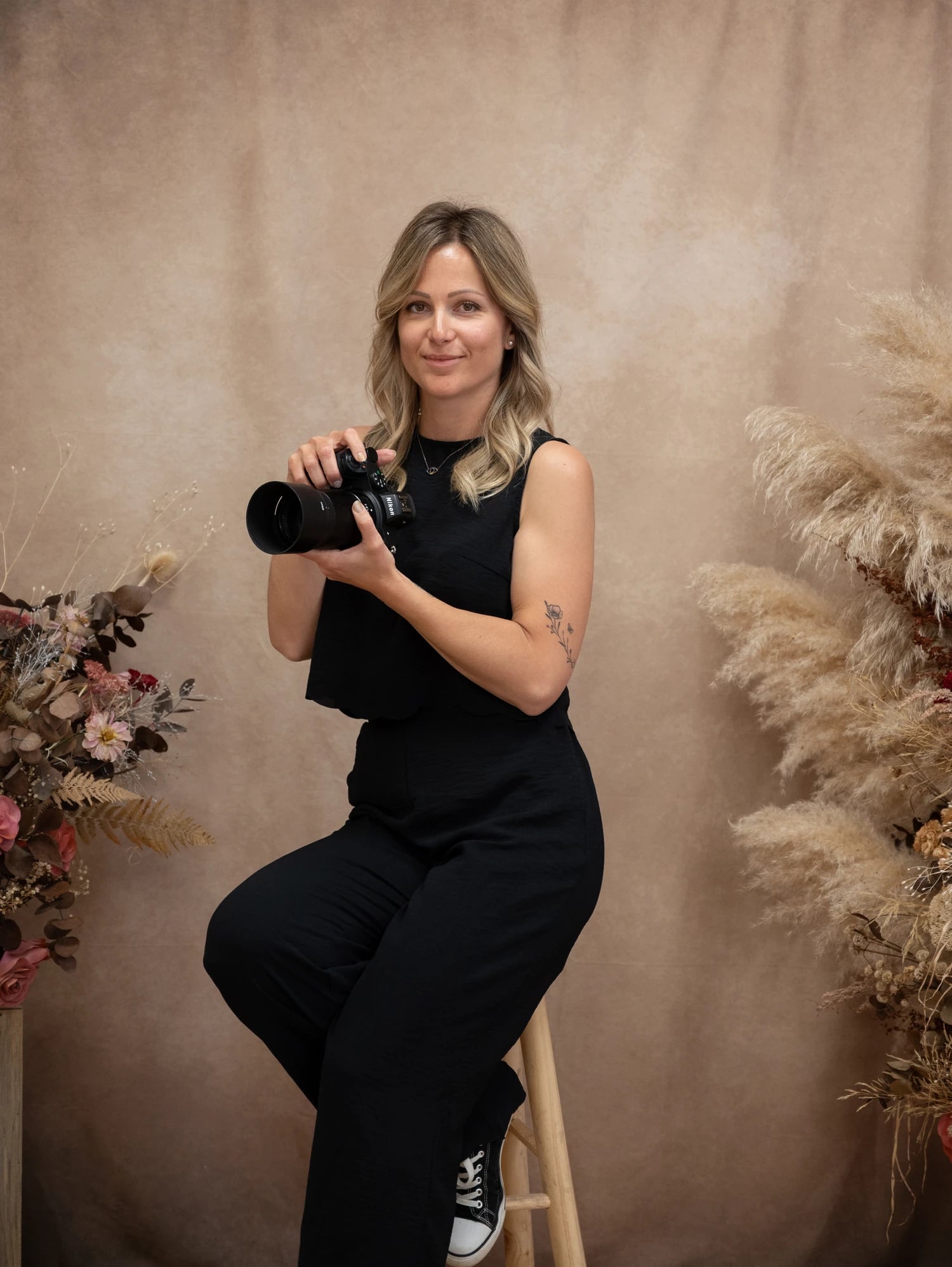 Laurie — portrait de la photographe